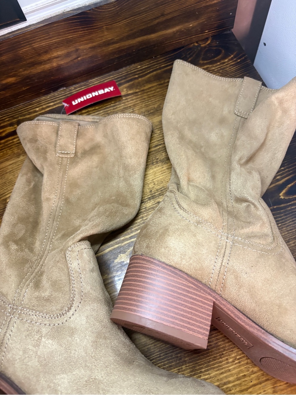 Unionbay tank heeled boots size 11 - Picture 4 of 7
